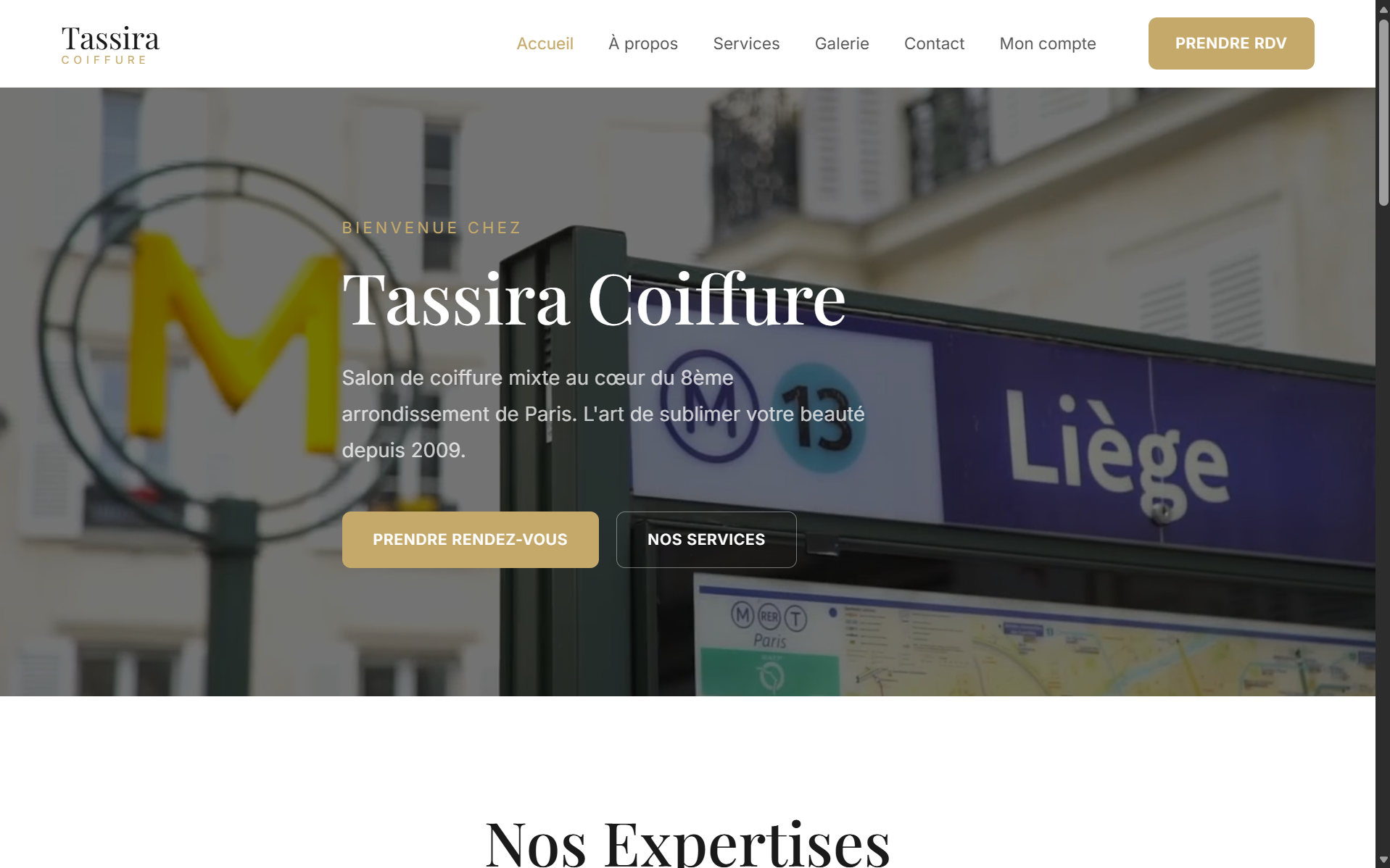 Capture du site tassiracoiffure.com